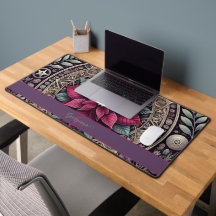 Personalisiert Witchy Poinsettia Pentagram Mandala