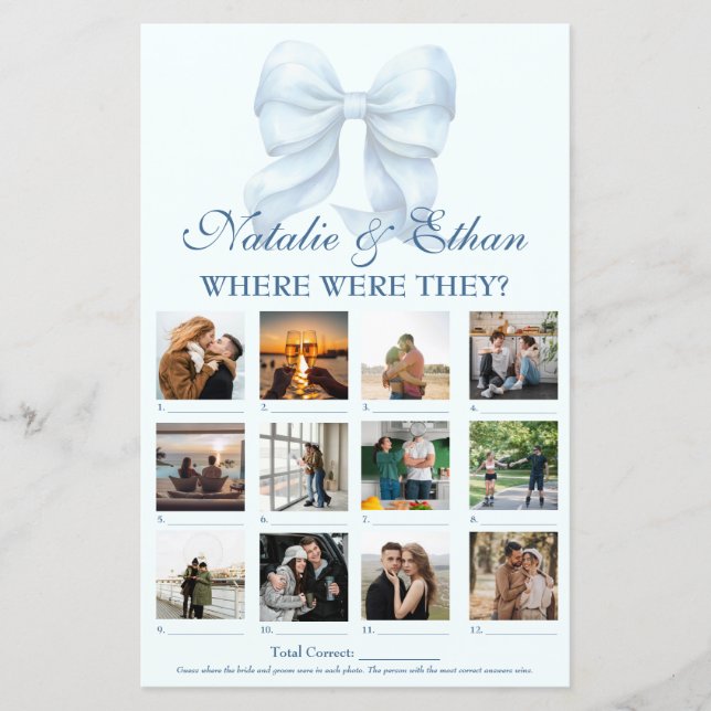 Personalisiert, wo sie Brautparty spielen (Vorderseite)