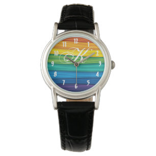 Personalisiert Wrist Lgbtq Regenbogenflagge Lesbe Armbanduhr