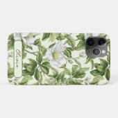 Personalisiert Wunderbares klassisches Blumenmuste Case-Mate iPhone Hülle (Rückseite (Horizontal))
