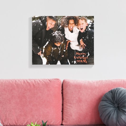 Personalisiert wünschen Sie das Beste im 20XX Leinwanddruck (Insitu (Wohnzimmer))