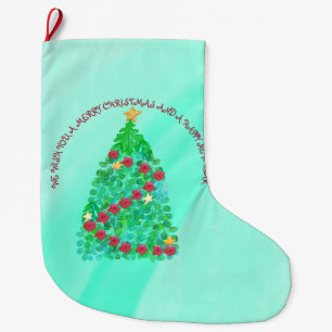 PERSONALISIERT WÜNSCHEN WIR IHNEN EINEN KLEINEN CH GROßER WEIHNACHTSSTRUMPF