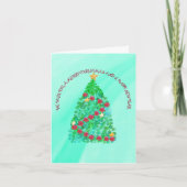 PERSONALISIERT WÜNSCHEN WIR IHNEN EINEN KLEINEN CH KARTE (Vorderseite)