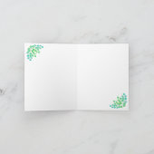 PERSONALISIERT WÜNSCHEN WIR IHNEN EINEN KLEINEN CH KARTE (Innenseite)