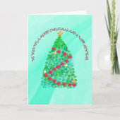 PERSONALISIERT WÜNSCHEN WIR IHNEN EINEN KLEINEN CH KARTE (Vorderseite)