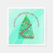 PERSONALISIERT WÜNSCHEN WIR IHNEN EINEN KLEINEN CH SERVIETTE (Vorderseite)