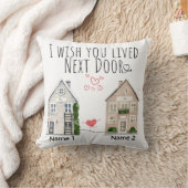 Personalisiert wünschte ich, du lebst als nächstes kissen (Decke)