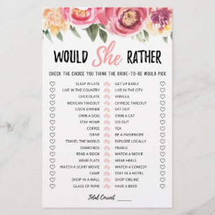 Personalisiert würde sie lieber Brautparty spielen