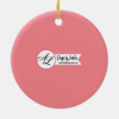 Personalisiert XMAS Ornament Bohemisch Cactus succ (Hinten)