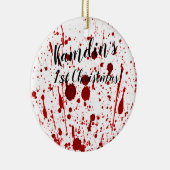Personalisiert XMAS Ornament Spritzer Vampire (Rechts)