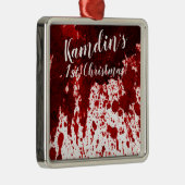 Personalisiert XMAS Ornament Spritzer Vampire Aus Metall (Rechts)