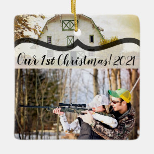 Personalisiert XMAS Ornament Sunset Stall Country