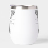 Personalisiert Y Initial Silver Monogram Ihr Name (Rechts)