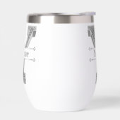 Personalisiert Y Initial Silver Monogram Ihr Name (Links)