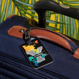 Personalisiert Y Initial Silver Monogram Ihr Name Gepäckanhänger