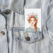 Personalisiert | Yarn to Be Wild Knopf  Button (Insitu)