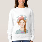 Personalisiert | Yarn to Be Wild Sweatshirt  (Vorderseite)