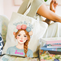 Personalisiert | Yarn to Be Wild-Tragetasche