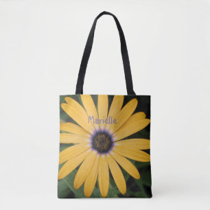 Personalisiert Yellow Daisy Tasche