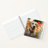 Personalisiert Yellow Labrador Retriever Journal Notizblock (Innenseite)