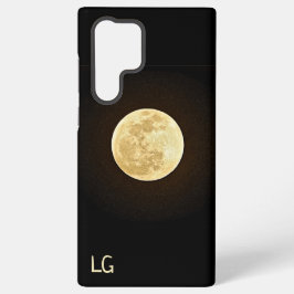 Personalisiert Yellow Moon Samsung Case Samsung Galaxy Hülle