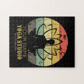 Personalisiert Yoga Studio Fitness Instructor Guru Puzzle (Horizontal)