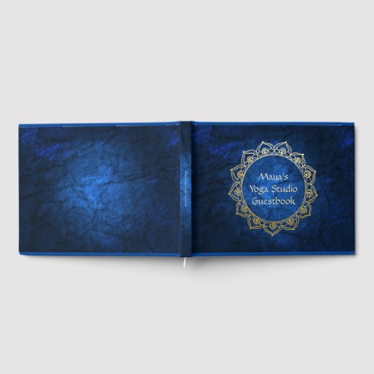 Personalisiert Yoga Studio Guestbook Gästebuch (Voll)