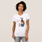 Personalisiert Yorkie Mama T - Shirt (Vorne ganz)