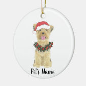 Personalisiert Yorkshire Terrier Keramik Ornament (Links)