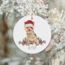 Personalisiert Yorkshire Terrier Weihnachten