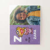 Personalisiert Z für Zoe | FOTO Puzzle (Vertikal)