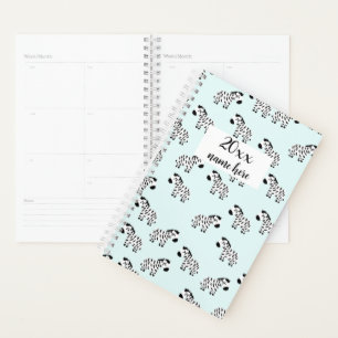 Personalisiert Zebra Planner Planer