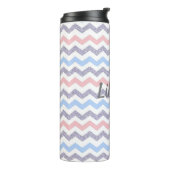 Personalisiert Zig Zag Thermosbecher (Nach links gedreht)