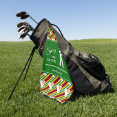 Personalisiert ZIMBABWE FLAG Golfhandtuch (Gras)