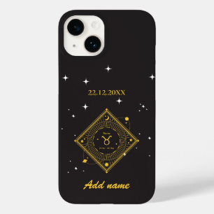 Personalisiert Zodiac Individuelle Name Taurus Case-Mate iPhone 14 Hülle