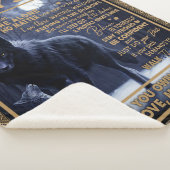 Personalisiert zu meinem Geburtstagsgeschenk meine Sherpadecke (3/4)