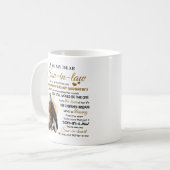 Personalisiert zu meinem Sohn im Jura Adler Tasse, Kaffeetasse (Vorderseite Links)