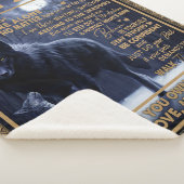 Personalisiert zu meinem Sohn Sherpadecke (3/4)