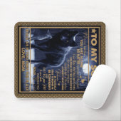 Personalisiert zu meinem Sohn, Sohn zum Geburtstag Mousepad (Mit Mouse)