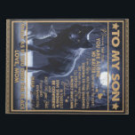 Personalisiert zu meinem Sohn, Sohn zum Geburtstag Notizblock<br><div class="desc">Personalisiert zu meinem Sohn,  Sohn zum Geburtstag</div>