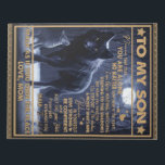 Personalisiert zu meinem Sohn, Sohn zum Geburtstag Notizblock<br><div class="desc">Personalisiert zu meinem Sohn,  Sohn zum Geburtstag</div>