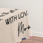 Personalisiert zu meinem Sohn, Sohn zum Geburtstag Tischdecke (Beispiel)