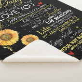 Personalisiert zu meinem "Step-Daughter Blanket" Sherpadecke (3/4)