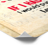 Personalisiert zu meinen Bestie, Freunde Geschenk Poster (Ecke)