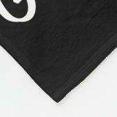 Personalisiert zu meiner Ehefrau, Brief vom Ehemän Fleecedecke (Ecke)