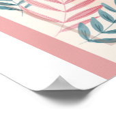 Personalisiert zu meiner Ehefrau glücklicher Valen Poster (Ecke)