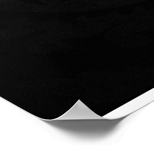 Personalisiert zu meiner Ehefrau Poster (Ecke)