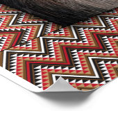 Personalisiert zu meiner Freundin Blanket Poster (Ecke)