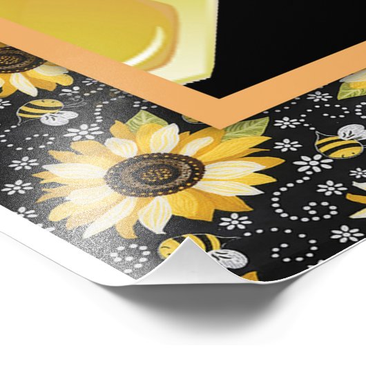 Personalisiert zu meiner Mama Liebe von Daughter B Fotodruck (Ecke)