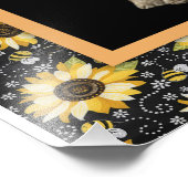 Personalisiert zu meiner Mama Liebe von Tochter El Fotodruck (Ecke)